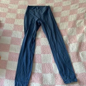 Rare lululemon blue align leggings